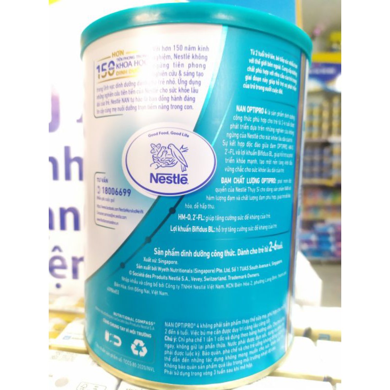 Sữa Nan optipro số 4 1,7 kg