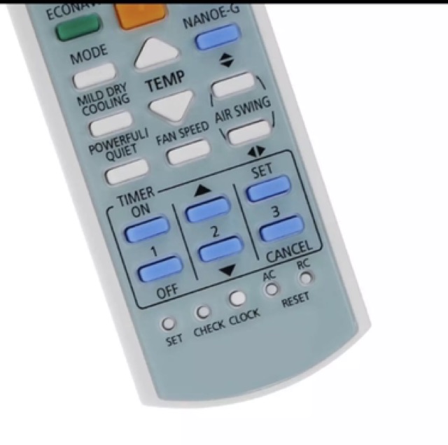 Điều khiển điều hoà panasonic inveter 2 chiều