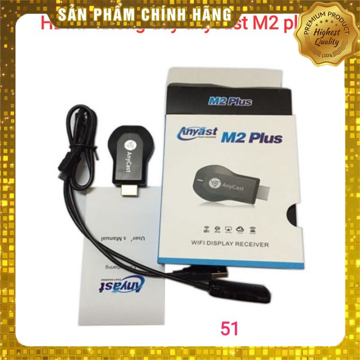 (Xả Kho) HDMI không dây AnyCast M2 Plus - TỐC ĐỘ CỰC NHANH