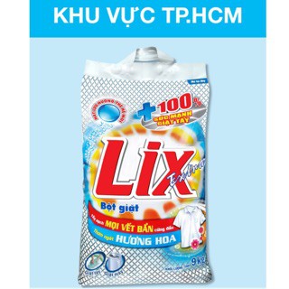 Bột giặt Lix 9kg