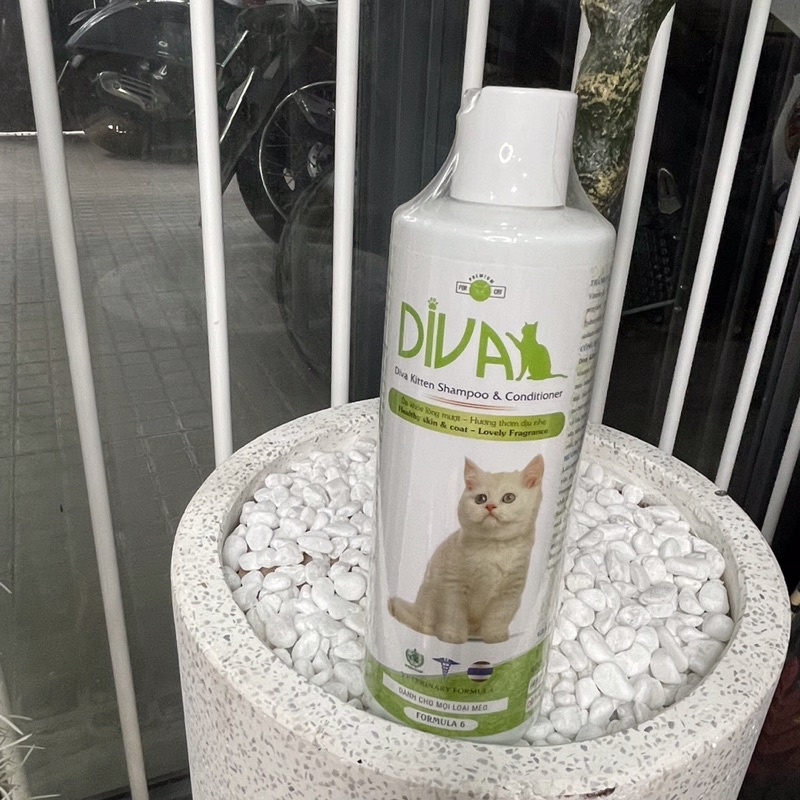 Sữa tắm Diva cho mèo