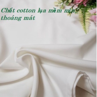 Áo Kiểu Nữ Cổ Vuông Tay Phồng Bigsize Phong Cách Hàn Quốc Chất Cotton Lụa Xinh Xắn ( kèm ảnh thật và clip)