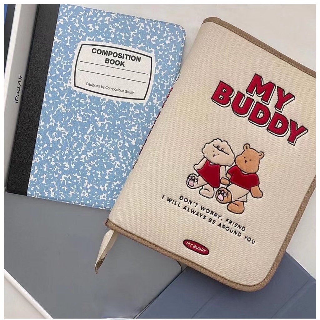 Túi đựng máy tính xách tay/ máy tính bảng đa năng phong cách Hàn Quốc 10-11 inch/ 13 inch