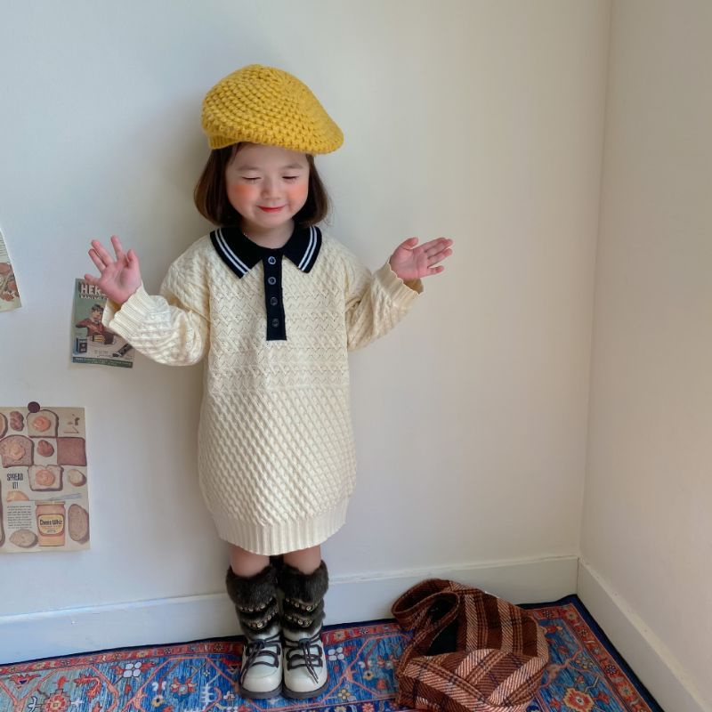 Mũ nồi len móc cho bé từ 6 tháng- 3 tuổi