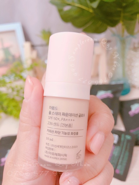 [Minisize] Kem nền Mamonde All Stay Foundation Glow 10ml | BigBuy360 - bigbuy360.vn