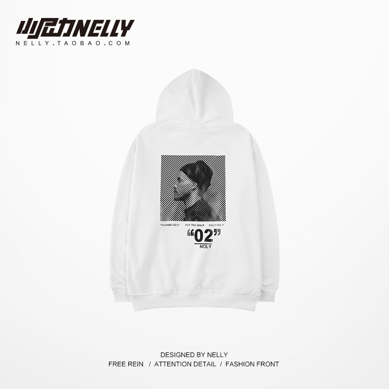 [NY7682] Áo hoodie lót lông in hình "Holy 02" áo nỉ (NELLY)