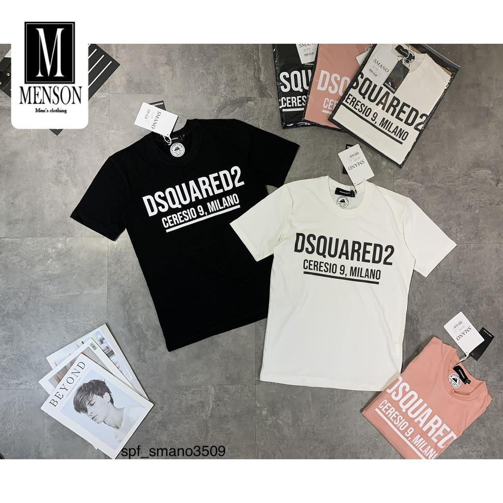 ⭐️SIÊU PHẨM⭐️Áo Phông Nam Cổ Tròn In chữ DSQ Cao Cấp- Áo Thun Nam họa tiết đẹp chất mát mùa hè MENSON M6300 | BigBuy360 - bigbuy360.vn