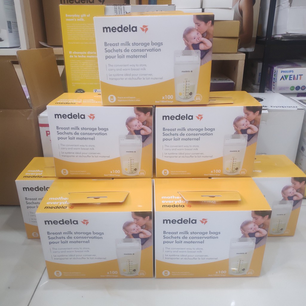 Hộp 100 túi trữ sữa Medela