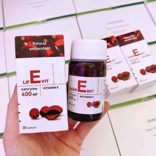 [Có sẵn] 1 Hộp 30 Viên Vitamin E Đỏ Cao Cấp Zenvta - Hộp Thuỷ Tinh (hàng Nga) | BigBuy360 - bigbuy360.vn