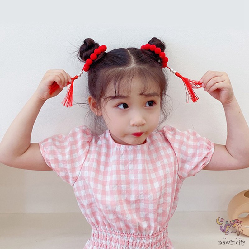 Dây Buộc Tóc Nhiều Màu Sắc Cho Bé Gái