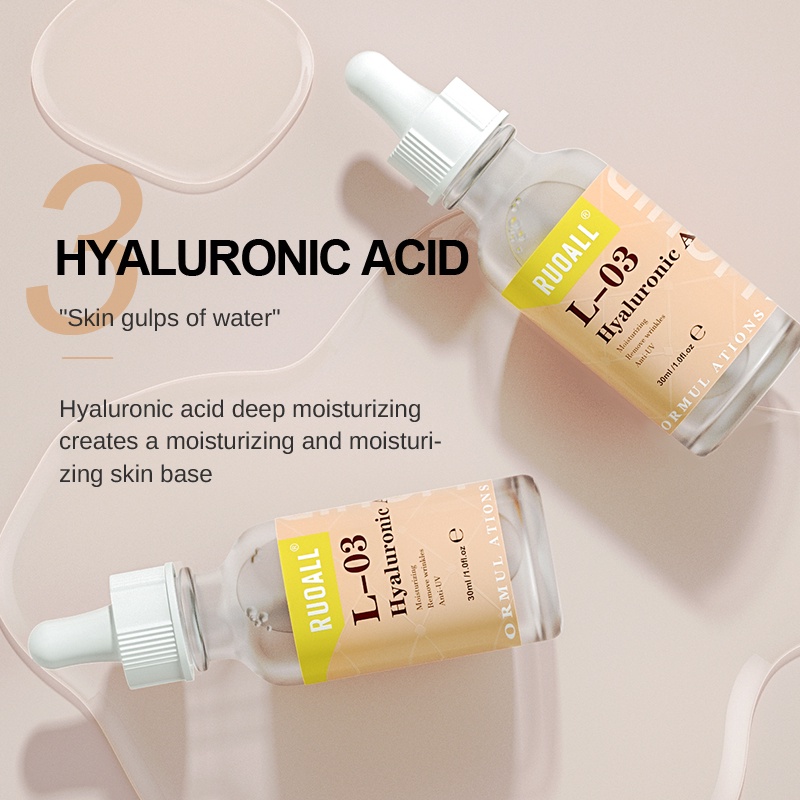 Tinh chất dưỡng da Ruoall cung cấp vitamin c + hyaluronic 30ml