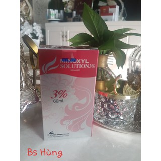 Xịt chống rụng tóc, kích thích mọc tóc minoxyl solution 3%