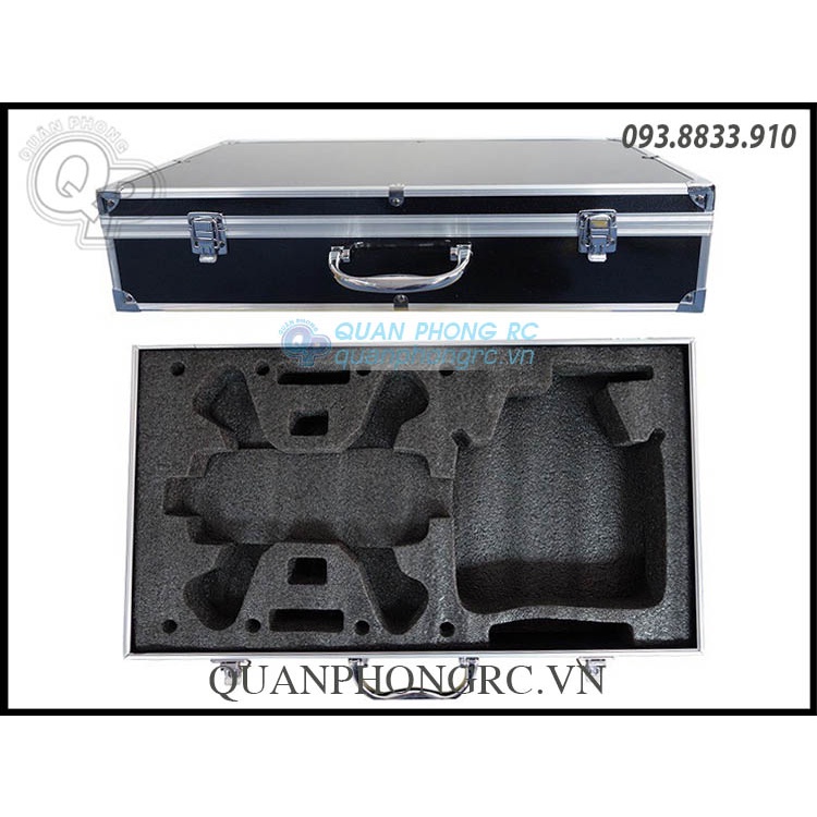 Thùng Nhôm Cao Cấp Aluminum Protective Suitcase For QAV/ZMR 250 Quadcopter