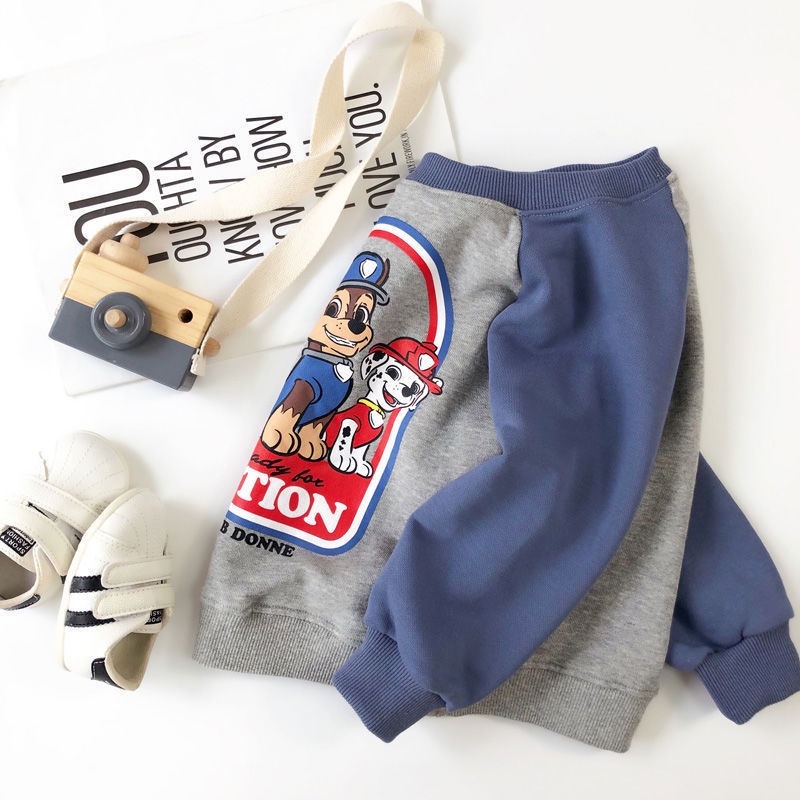 Áo Sweater hoạ tiết hoạt hình đáng yêu cho bé