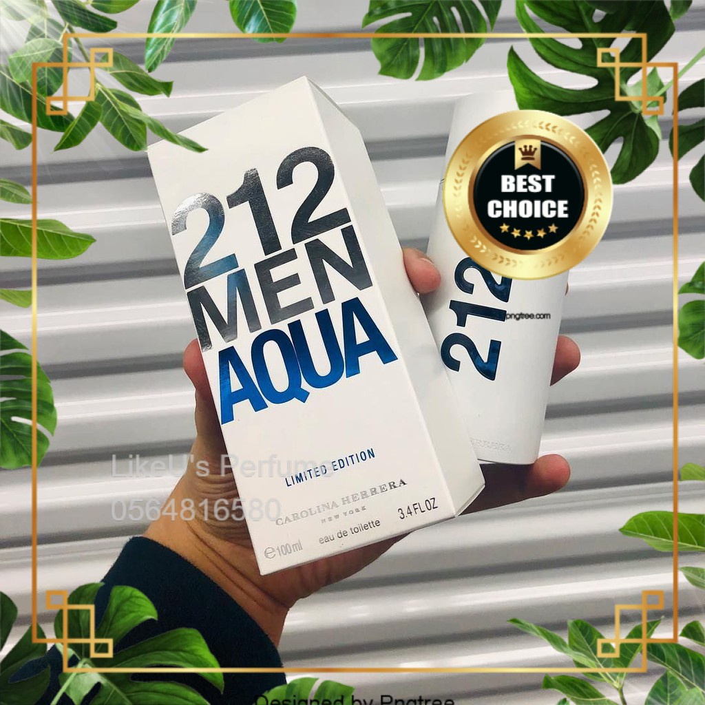 Nước hoa dùng thử Carolina Herrera 212 Men Aqua 5ml-10ml | Thế Giới Skin Care