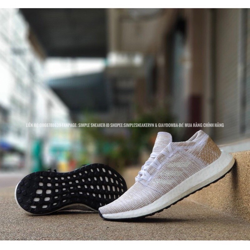 Giày Adidas Chính Hãng 🔴FREESHIP🔴 Giảm 50K Khi Nhập Mã [ADIDASNU] Giày Adidas Pure Boost Go Chuẩn Auth