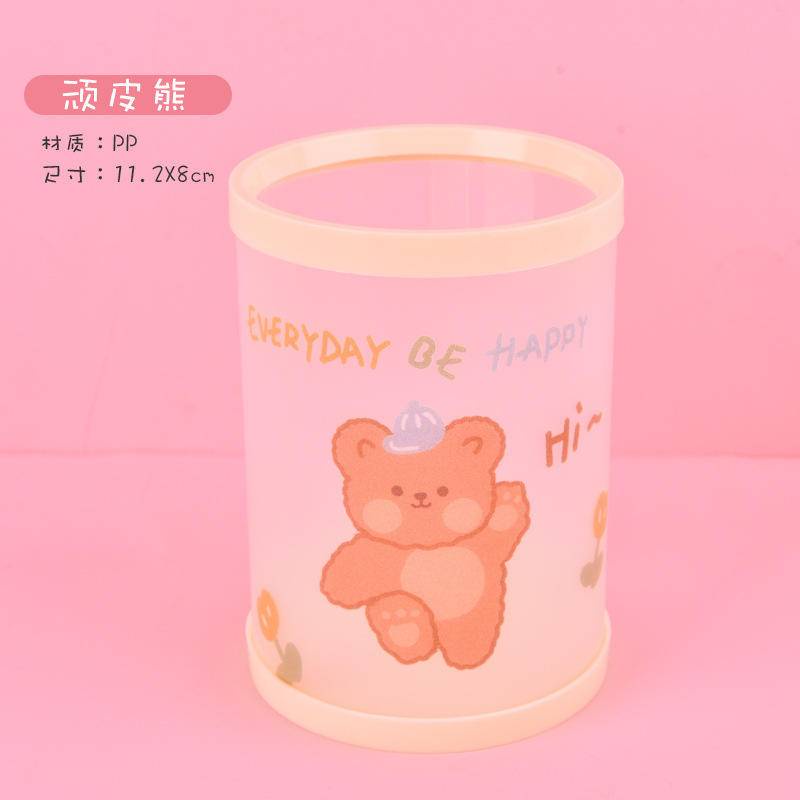 ⭐ iLado ⭐ Hộp bút trong suốt Ống đựng bút thùng đựng hàng trong suốt hộp văn phòng phẩm hộp đựng bút trong s hộp bút trong kệ văn phòng phẩm để bàn kệ đựng văn phòng phẩm hộp nhựa đựng