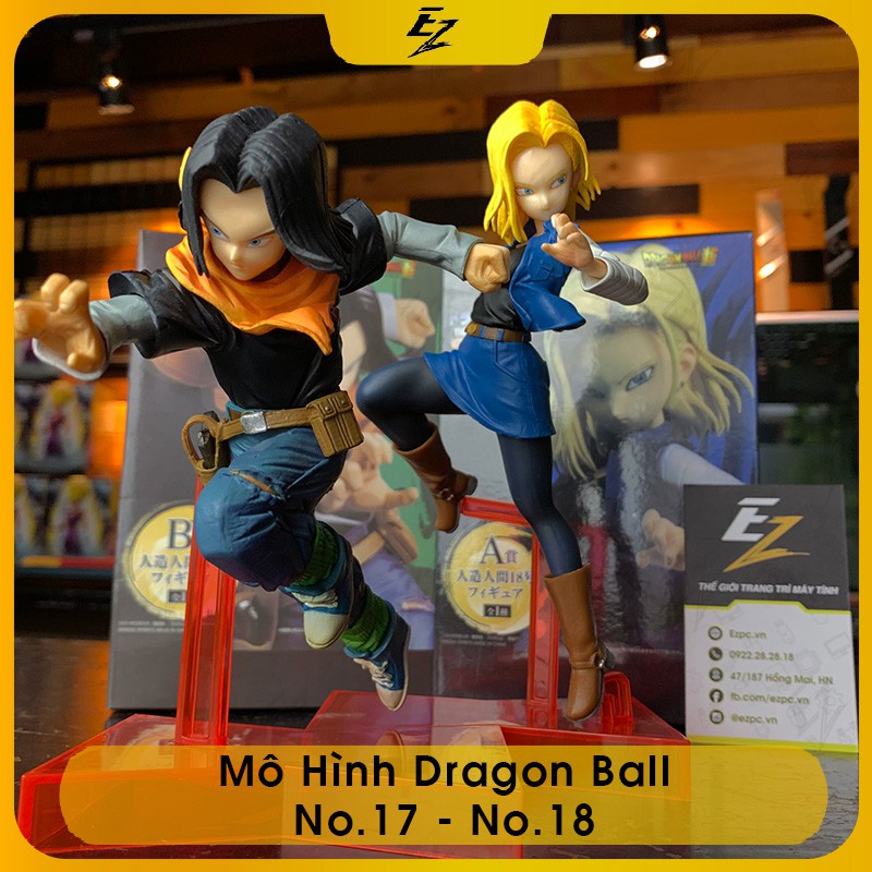 Mô Hình Dragon Ball - No.17 vs No.18