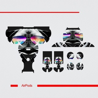 Miếng dán Skin AirPods. in hình Boss Dog chống xước, bảo vệ máy - Mã: atk130