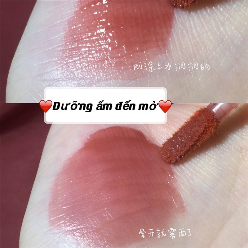 Son Môi Dưỡng Ẩm Lâu Trôi Không Thấm Nước Màu Lì Làm Sáng Da