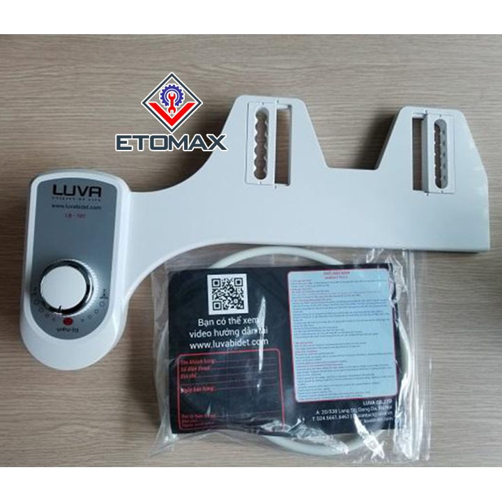 Vòi rửa vệ sinh thông minh LUVA BIDET LB101 hàng công ty cao cấp