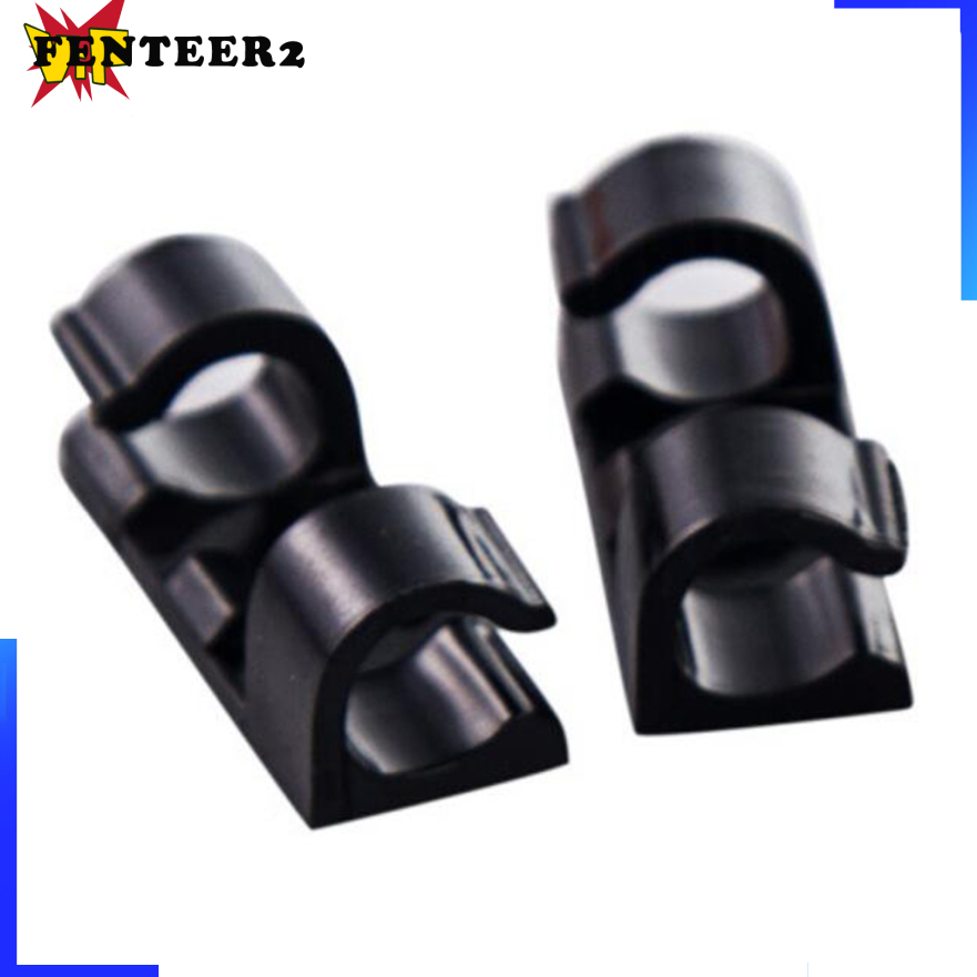 (Fenteer2 3c) 60x Self Adhesive Cable Clips Holder For Car Dash Cam Gps