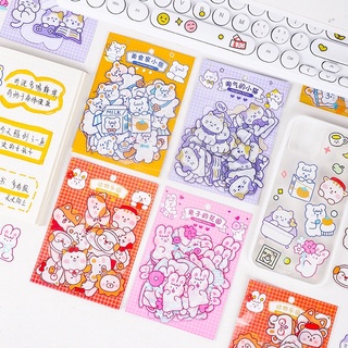 Gói 40 miếng sticker hoạt hình xinh xắn