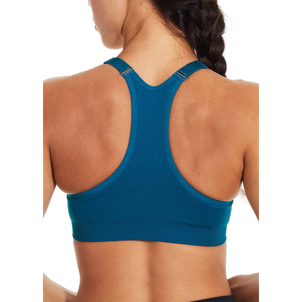 Sport bra Pum4 2 dây trơn logo bạc nhỏ