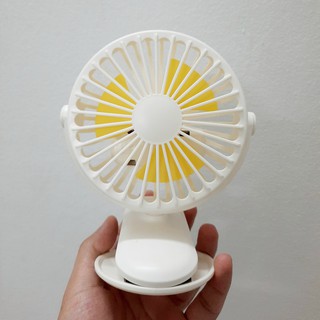 QUẠT MINI TÍCH ĐIỆN KẸP BÀN JL669