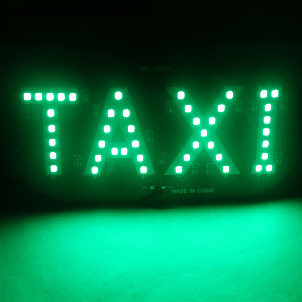 Đèn LED Chữ Taxi Gắn Kính Chắn Gió Xe Hơi