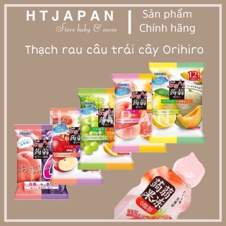 Thạch rau câu trái cây Orihiro túi 240gr [nội địa Nhật]