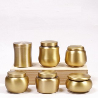 Trầm hương [HÀNG CAO CẤP], dụng cụ đốt trầm hương, hộp đựng trầm bột chất liệu đồng nguyên chất