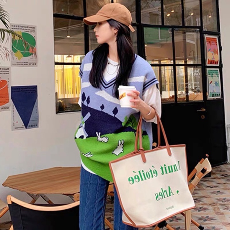 Gile Len Nam Nữ Dáng Rộng, Áo Len Gile Unisex GUMAX Thời Trang Cao Cấp Cổ Chữ V FreeSize Kiểu Dáng Hàn Quốc | BigBuy360 - bigbuy360.vn