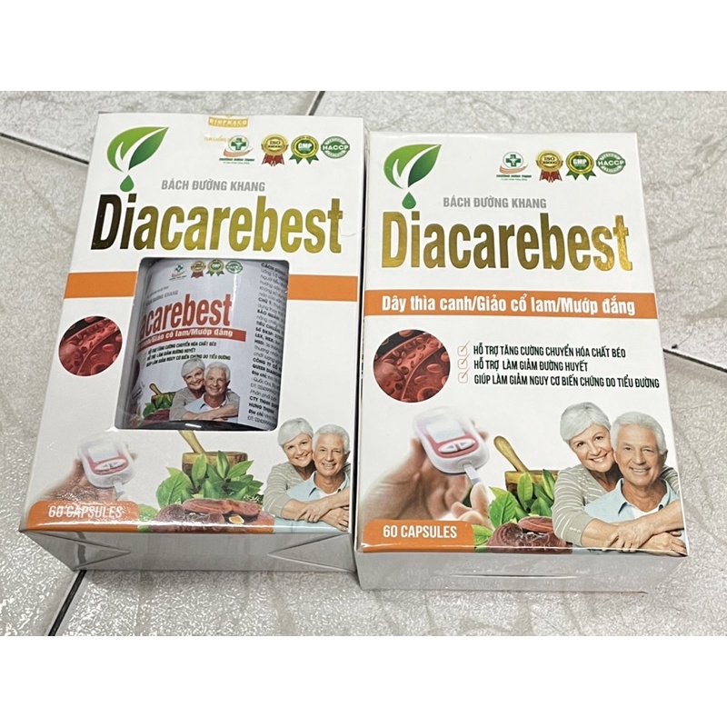 DIACAREBEST BÁCH ĐƯỜNG KHANG_ DÂY THÌA CANH, GIẢO CỔ LAM, MƯỚP ĐẮNG