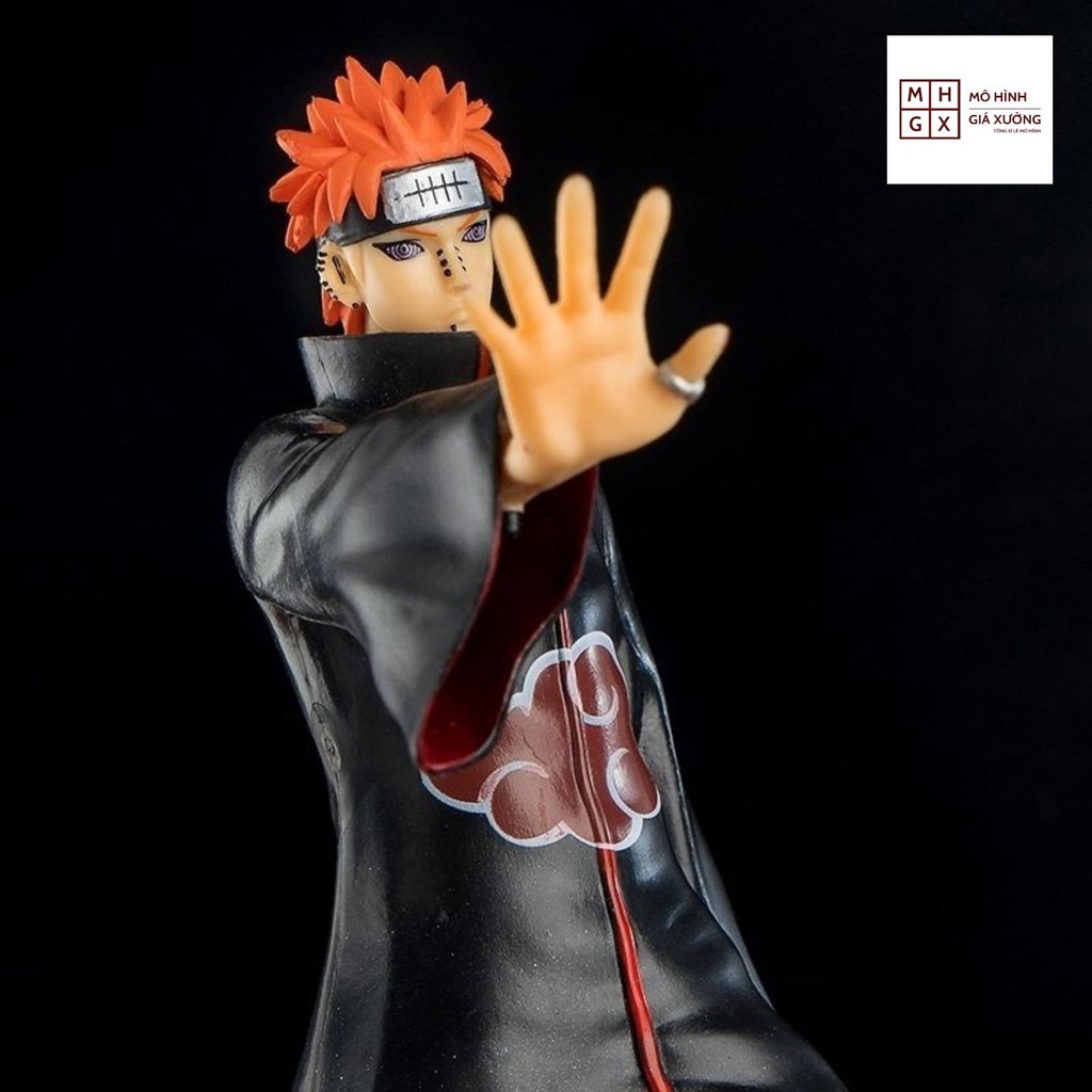 Mô hình Naruto Pain Nagato Akatsuki Lục Đạo mô hình chất siêu to siêu đẹp cao  30cm tỉ lệ 1:6 figure mô hình naruto