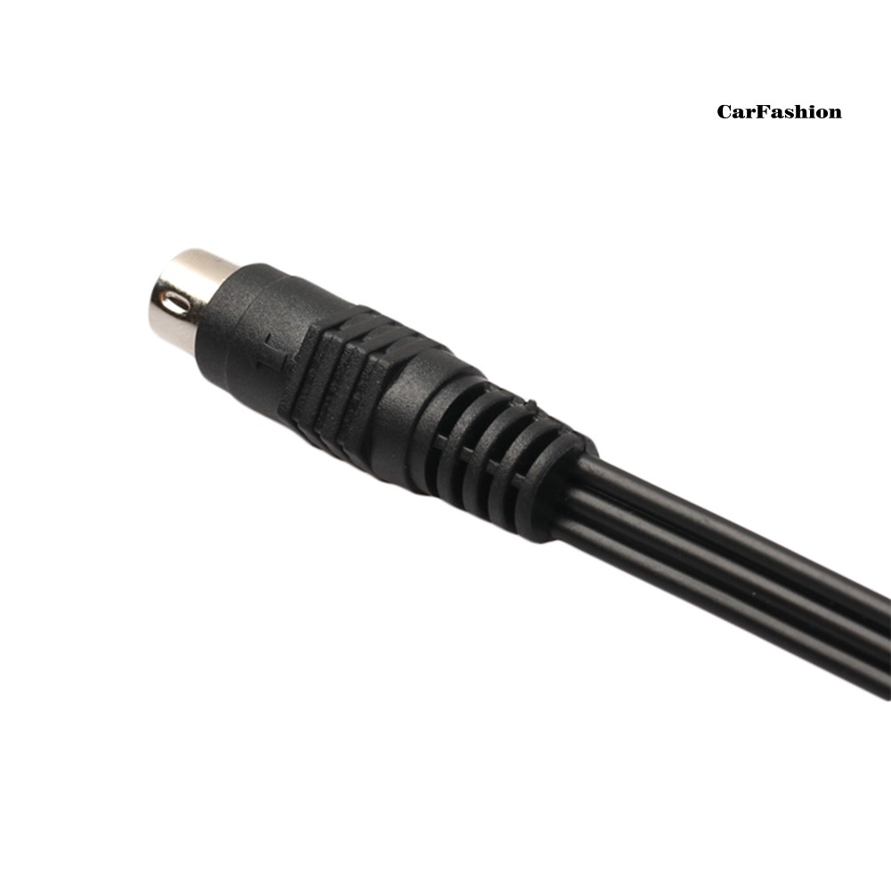 Dây Cáp Chuyển Đổi Âm Thanh 4 Pin S-video Sang Av Tv Rca M Sang F