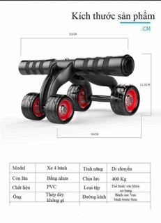 CON LĂN 4 BÁNH TẬP BỤNG
