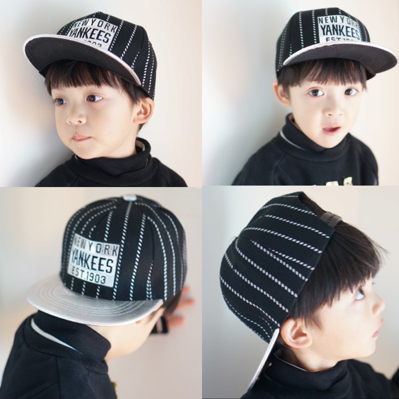 Mũ Lưỡi Trai Thêu Chữ Ny Cho Bé