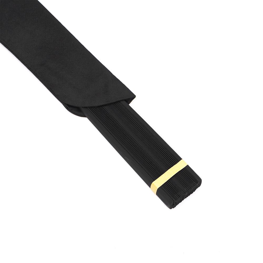 ♫Daphne♫ Quạt Xếp Cầm Tay Bằng Lụa Màu Đen 8.27&quot; (21cm) Phong Cách Trung Hoa