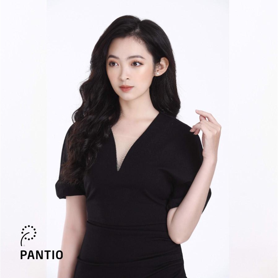 FDC92565 - Đầm công sở ngắn tay dáng ôm - PANTIO