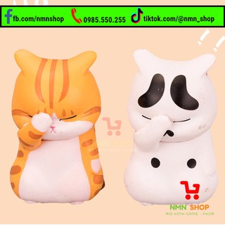 Mèo ôm mặt cực CUTE