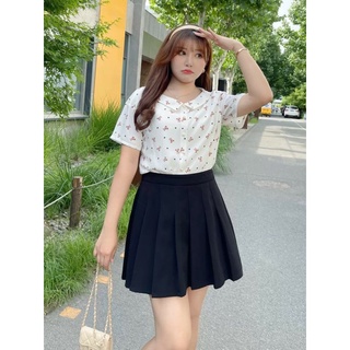 Chân váy xếp ly bigsize