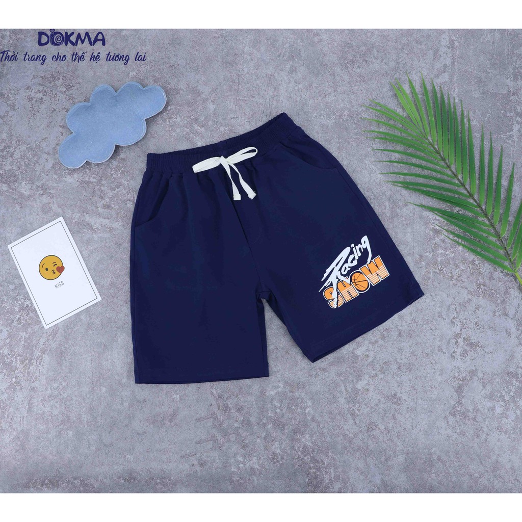 DQ196 Quần short cotton BT đại Dokma (7-12T)