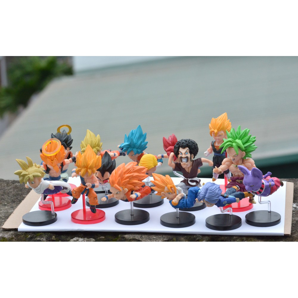 R1 Lẻ Mô hình nhân vật dragon ball 7 viên ngọc rồng Songoku Son Goku 5-9cm