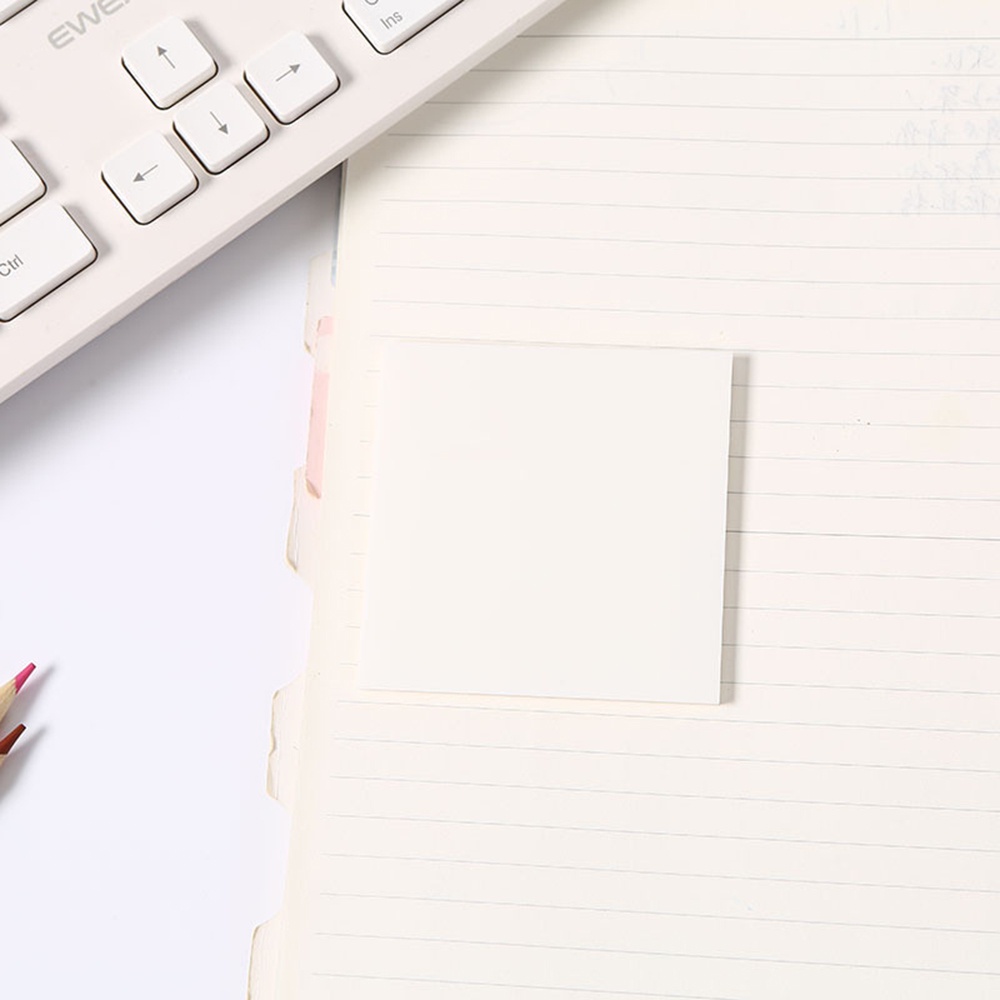 Set 50 Tờ Giấy Ghi Chú Trong Suốt Chống Thấm Nước