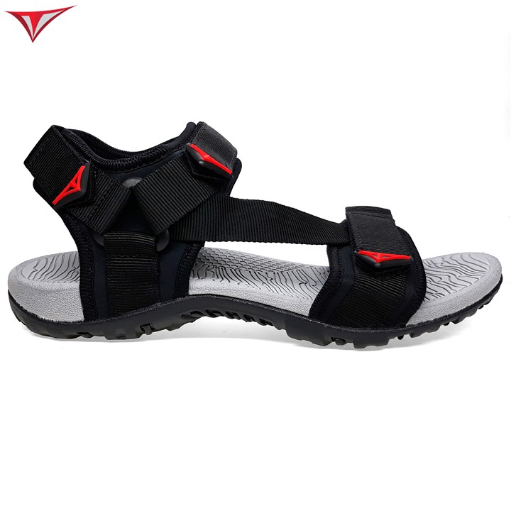 [Fullbox] Giày Sandal Nam Nữ Việt Thủy Đen Quai Chéo - V017