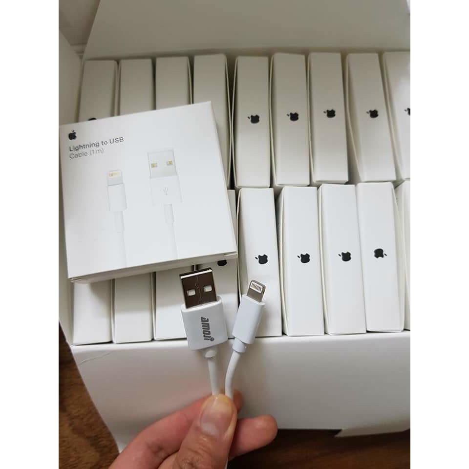 cáp sạc IPHONE Xs max Ip 11 zin cao cấp có hộp chính hãng bảo hành 12 tháng cam kết chất lượng giao hàng trong ngày