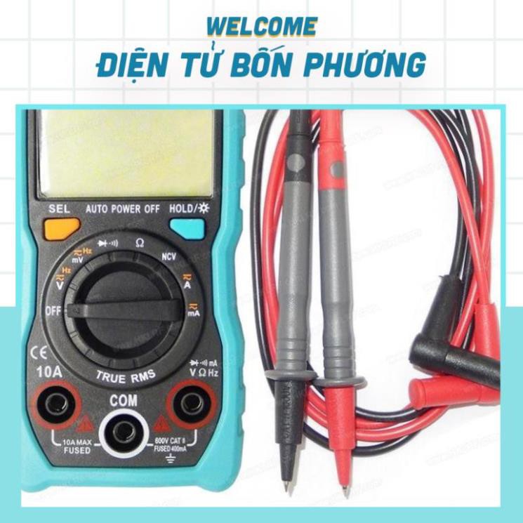 Đồng hồ vạn năng kỹ thuật số Zotek Zoyi Zt-C1 Multimeter bỏ túi đa chức năng đo AC/DC ôm Hz, rò nguồn điện