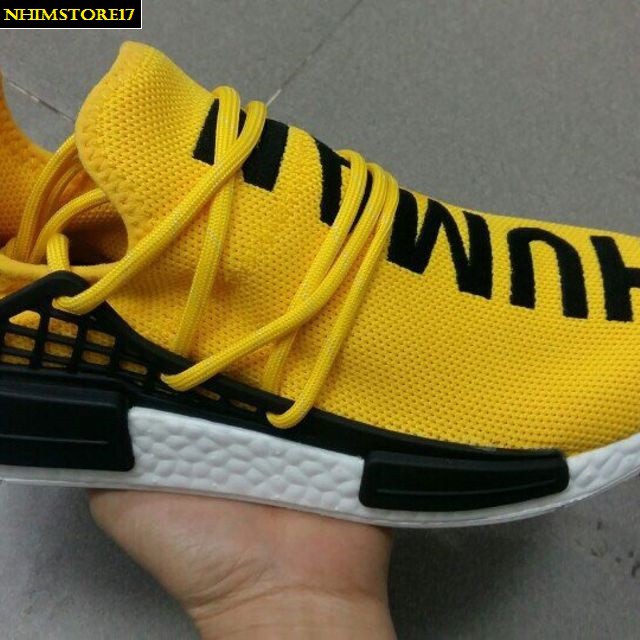 (FULLBOX) Giày Thể Thao NMD HUMAN RACE YELLOW Vàng