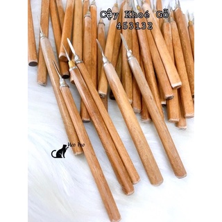 Cây lấy khoé cán gỗ - lấy khoé inox